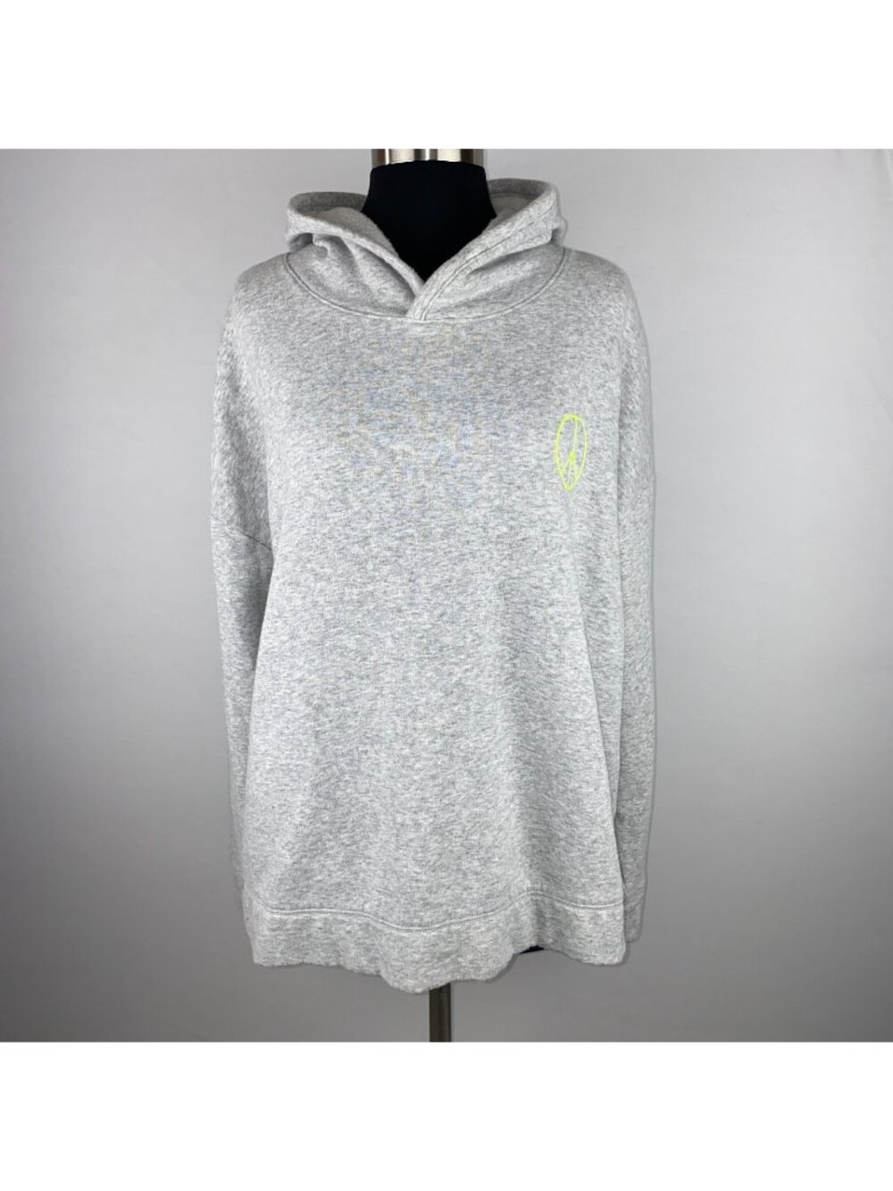 Elizabeth And James Peace Sign Hoodie Sweatshirt Womens XXL Comfy Cozy Lounge